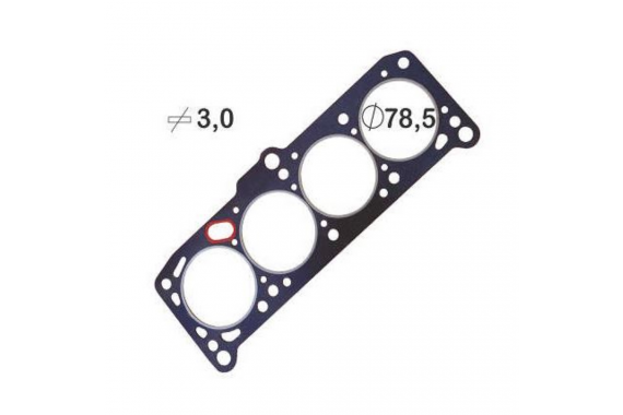 JUNTA CABECOTE BASPACK 3,00MM BASTOS