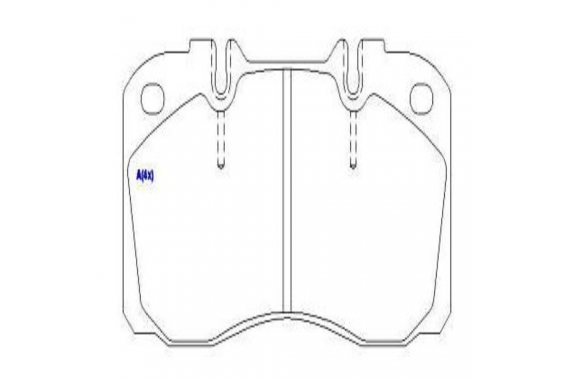 Pastilha Freio Dianteira Iveco CityClass 2003 a 2016 Daily 7016 2008 a 2011